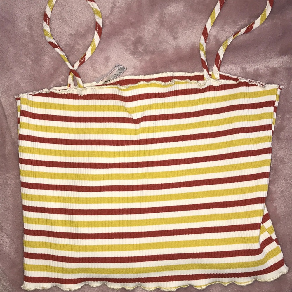 Striped tank top